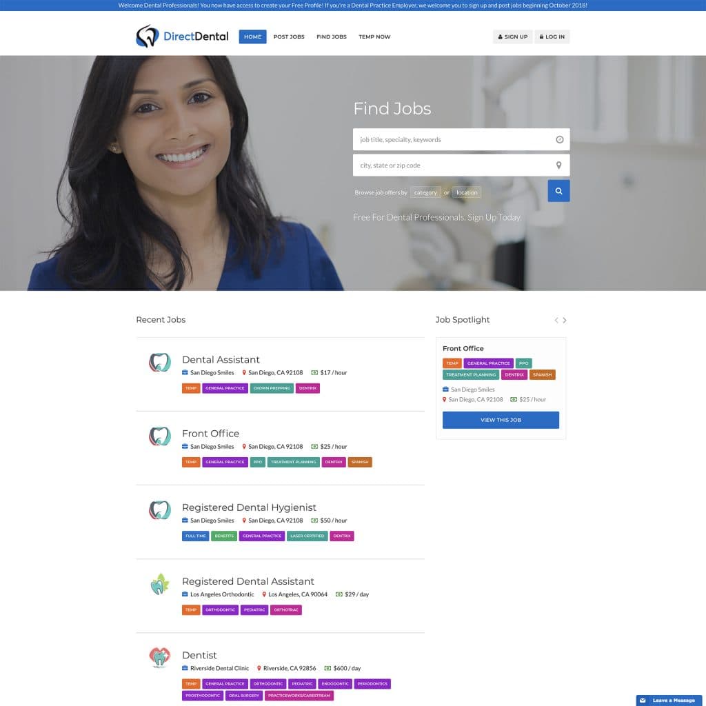 Business Website Example